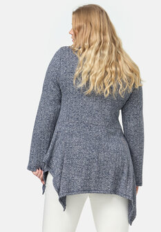 Trui/tuniek Ariella blauw Kekoo