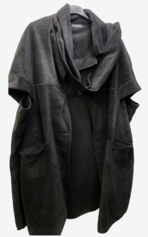 Poncho, zwart ThomB