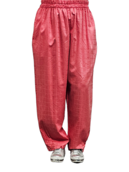 Broek La-Bass- roze- rekbare taille