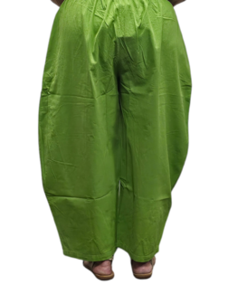 Broek 100% katoen groen