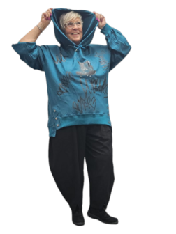 Tuniek/sweater patrol met print