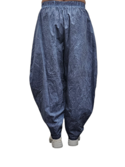 Aparte broek blauw stone washed