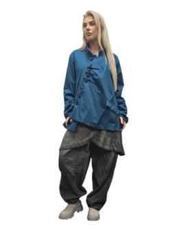 Jas-blouse-patrol asymmetrisch