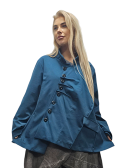 Jas-blouse-patrol asymmetrisch