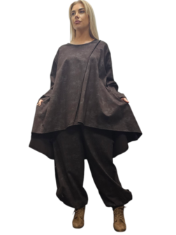 Tuniek/Big shirt Lilo bruin