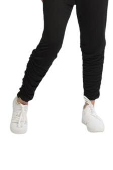 Legging zwart in Viscose-Stretch