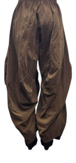 Ruime ballonbroek  bruin corduroy