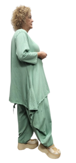 Tuniek mint asymmetrisch 100% cotton