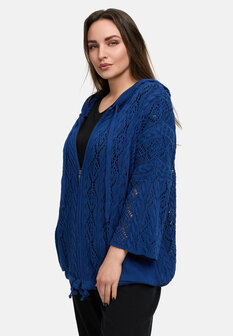 Kekoo kort vest blauw