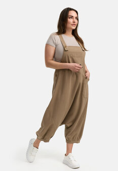 Kekoo tuinbroek Dungaree Natura beige