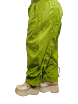 Broek limegroen 