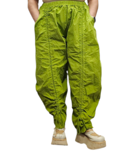 Broek limegroen 