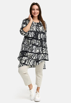 Kekoo exclusief Lange blouse &#039;Bamboe&#039;