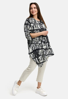 Kekoo exclusief Lange blouse &#039;Bamboe&#039;