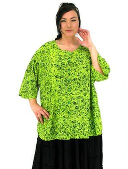 Blouse Emma 69 blacklimekrbl