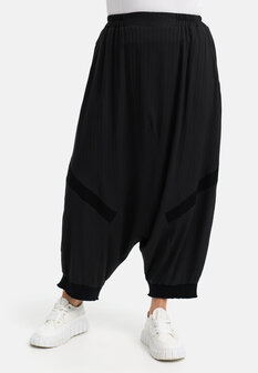 Kekoo Zouavebroek &quot;Velair&quot; zwart