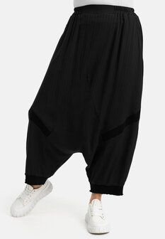 Kekoo Zouavebroek &quot;Velair&quot; zwart