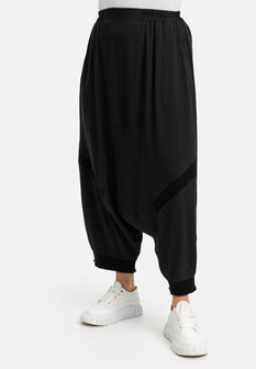 Kekoo Zouavebroek &quot;Velair&quot; zwart