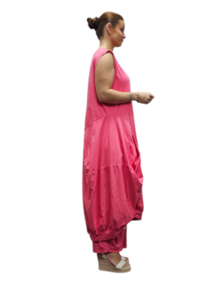 Ballonjurk tricot roze