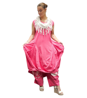Ballonjurk tricot roze