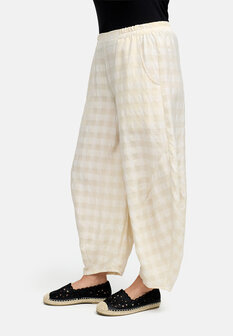Kekoo broek &#039;Vento&#039; creme