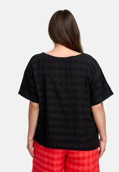 Kekoo shirt &#039;Vento&#039; zwart