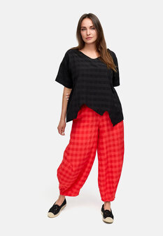 Kekoo shirt &#039;Vento&#039; zwart