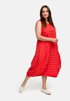 Kekoo jurk &#039;Vento&#039; rood