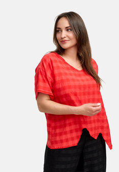 Kekoo shirt &#039;Vento&#039; rood