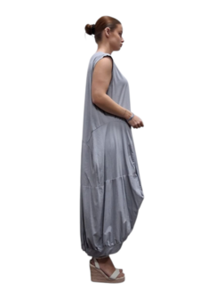 Ballonjurk tricot licht grijs