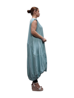 Ballonjurk tricot mint