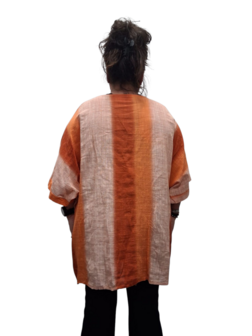Tuniek La Bass oranje/wit