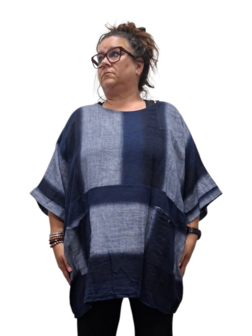 Tuniek La Bass donkerblauw/lichtblauw