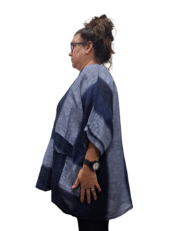 Tuniek La Bass donkerblauw/lichtblauw