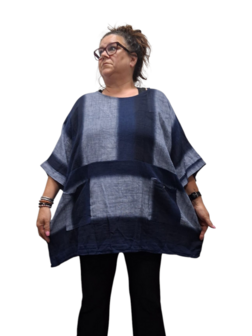Tuniek La Bass donkerblauw/lichtblauw