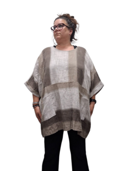 Tuniek La Bass bruin/taupe