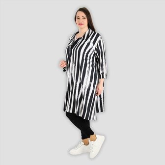 Zomerblouse Aline  in lichte popeline kwaliteit