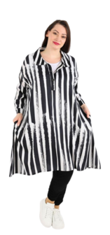 Zomerblouse Aline  in lichte popeline kwaliteit