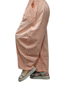 Broek 100% katoen zalmkleurig