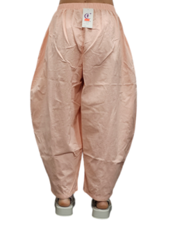 Broek 100% katoen zalmkleurig