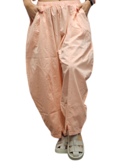 Broek 100% katoen zalmkleurig