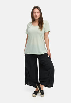 Kekoo broek &#039;Lino&#039;- zwart