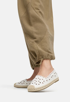 Kekoo tuinbroek &#039;Lino&#039;- Taupe-khaki