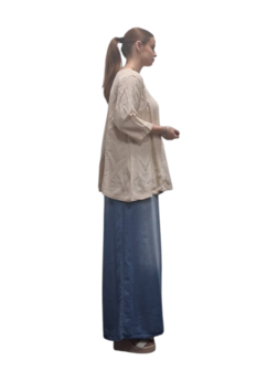 Shirt-zand-A-lijn-100-cotton
