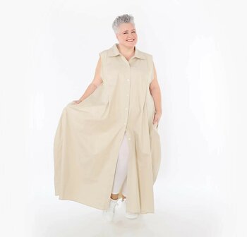 Vest Celestia Plain beige