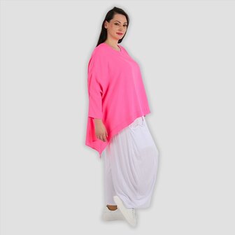 Wijde tuniek/shirt Marcy fuchsia