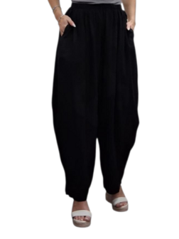 Broek  zwart 100% katoen