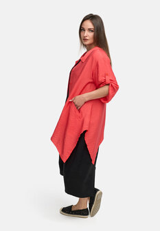 Kekoo lange blouse Ibiza rood