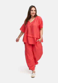Kekoo broek Ibiza rood