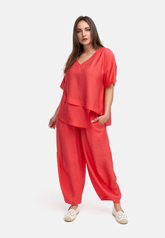 Kekoo broek Ibiza rood
